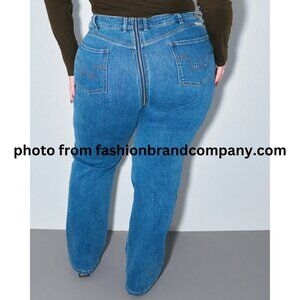 Fashion Brand Company Blue Straight Leg Jeans